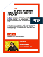 Informe de Tendencias de Consumo 2020 - Trendo - MX - Gustavo Prado PDF