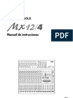 Manual de Instrucciones: Mixing Console