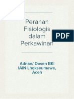 Peranan Fisiologis Dalam Perkawinan