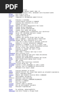 Mac OS X Terminal Commands List | PDF