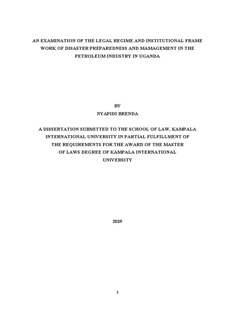 FINAL DOCUMENT 2020 Edited | PDF | Emergency Management | Environmental Law