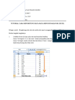 TILDA (TR Excel) - PSM A 2019. Jesayas Polino Sigiro. 4193230017