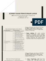 Konsep Dasar Penggunaan Lahan PDF