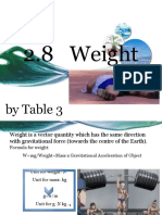 Physics Chapter 2 by Table 3