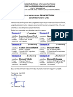 EKONOMI TEKNIK (Tugas Mandiri WFH)