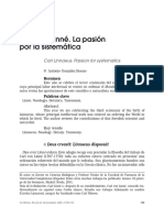 Carl Von Linn. La Pasion Por La Sistematica PDF