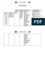 Drug Study 2nd Sem