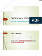 Emergency Response DG Totok Punggung