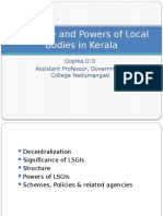 Structure and Powers of LSGIs in Kerala