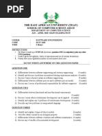 The East African University (Teau) : School of Computer Science and It