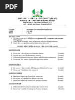 Bis Exam Jan-Apr