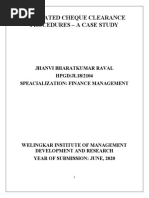 Truncated Cheque Clearance Procedures