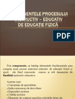 Componentele Procesului Instr-Ed