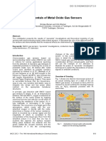 Fundas of Metal Oxide Gas Sensor PDF