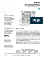 High Performance Wideband RF Pll/Vco With Integrated RF Mixer