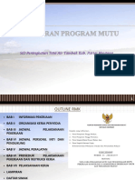 Progam Mutu Sid Tambak Parigi Moutong - RF