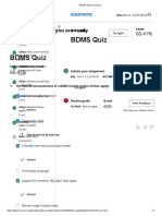 BDMS Quiz BDMS Quiz: Try Again Once You Are Ready