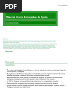 Download Mineral Water Enterprises- Spain by Gill Wallace Hope SN45637868 doc pdf