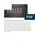 Respondents Mobile Phone Usage: 4.5.4 User Perception of Speeds Between 4G and 3G Systems