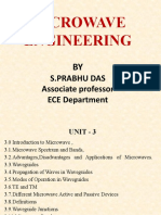 Microwave Engineering: S.Prabhu Das Associate Professor ECE Department