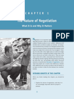 The Nature of Negotiations PDF