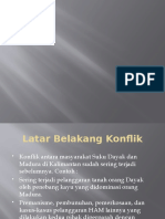 Ringkasan Konflik Sampit