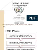 Patofisiologi Sistem Gastrointestinal Kelompok 1 (S1-3B) Revisi