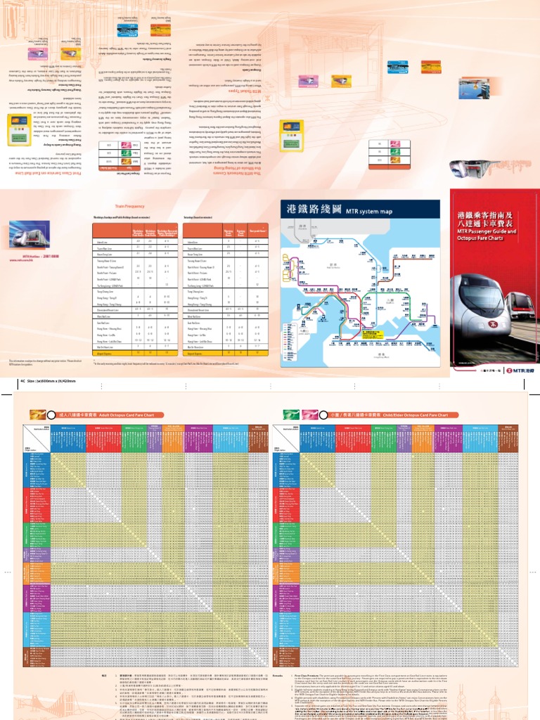 Passenger Guide And Octopus Fare 1005