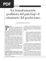 La Transformación Porfiriste Del País PDF