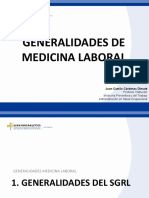Generalidades de Medicina Laboral