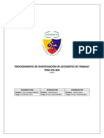 PDM-STA-004 Procedimiento para La Investigación de Eventos No Deseados V3