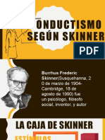 Conductismo Según Skinner