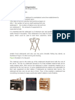 L L L L: Practical 2: Sideboard Organisation