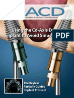 Volume 7, No. 8 October The Journal of Implant &amp Amp Advanced Clinical Dentistry. The Keyless Partially Guided Implant Protocol