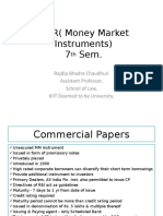CMR(Money Market Instruments): Commercial Papers, Certificates of Deposits, Treasury Bills, Participatory Notes, Banker's Acceptance & T-Bonds