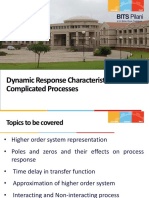 Lect Slides - Dynamic Response Characteristics of More Complicated Processes