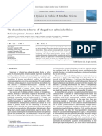 The Electrokinetic Behavior of Charged Non-Spherical Colloids