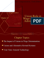 Union Role in Wage and Salary Administration
