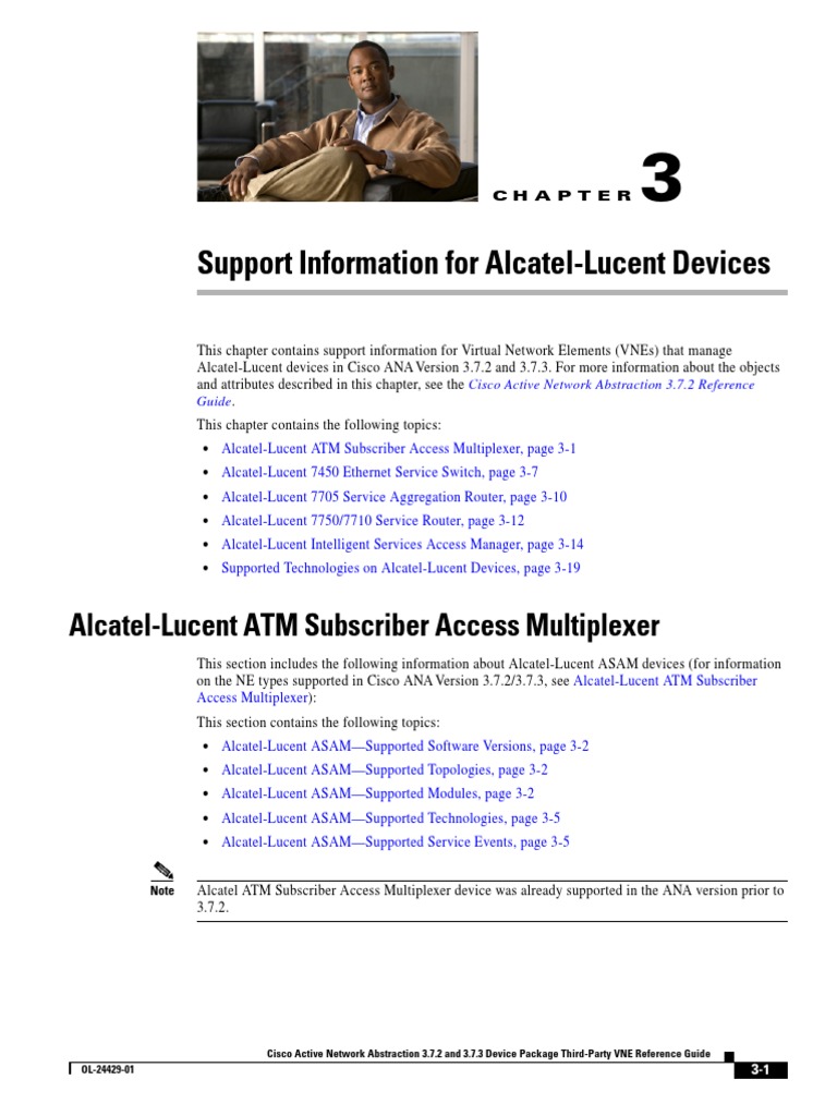 Chap Alcatel Lucentdevices | PDF | Network Topology | Asynchronous ...