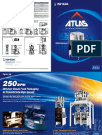 Compact Specification Sheet for Snack Food Bagmaking Machines