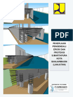 Detail Penulangan Pekerjaan Pengendali Erosi Dan Proteksi PDF