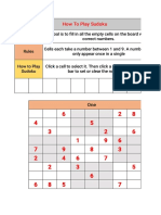 How To Play Sudoku