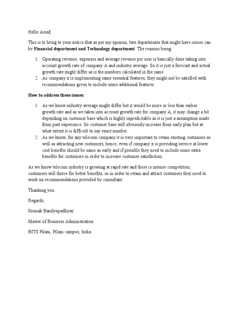 Email To Project Leader | PDF