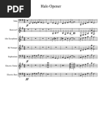 Halo Opener-Score and Parts