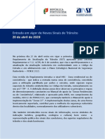 Novos Sinais RegulamentoSinalizacaoTransito