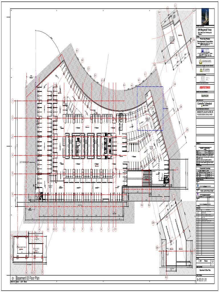 Basement 03 Floor Plan: SM Megamall Tower | PDF | Business | Nature