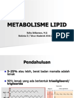 Metabolisme Lipid 2018 - RB