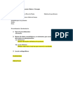 Relatório de Atendimento Clínico- Exodontia