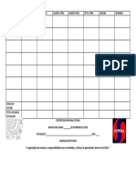 Planilha de Estudos