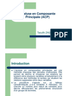 Analyse en Composante Principale (ACP)(S1)